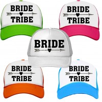 Bride Tribe Neon Trucker Snapback Hats Bachelorette Party Wedding Bridal Party  eb-65943274